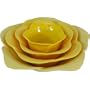 Yellow Condiment Set Zak Designs Rose Nested Serving and Individual Bowls