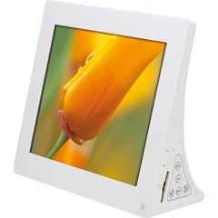 Rollei Designline 4083 Digitaler Bilderrahmen (20 cm (8 Zoll) Display, 4:3, Diashow-Funktion) inkl. Fernbedienung wei�