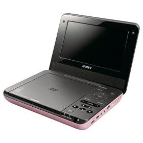 Sony DVPFX770P.CEK Portable DVD Player with 7-inch Screen - Pink