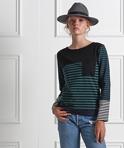 (アクアガール) aquagirl ◆MUVEIL WORK ボーダー配色カットソー 02819889