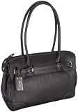 Picard San Marino 9727 Damen Schultertaschen, Schwarz (schwarz), 35x26x12 cm (B x H x T)