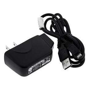 Oem data usb cable+home charger for at&t lg xenon by LG