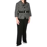 Review Tahari  / Womens Tahari by Arthur S. Levine Black Pantsuit