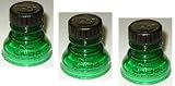 Three (3) Green - Snap Capps - Reclosable Can Tops (Turns Almost Any Can into a Bottle!) Save Money Buy Cans over Bottles! Snap Capp - NO MORE Flat Drinks