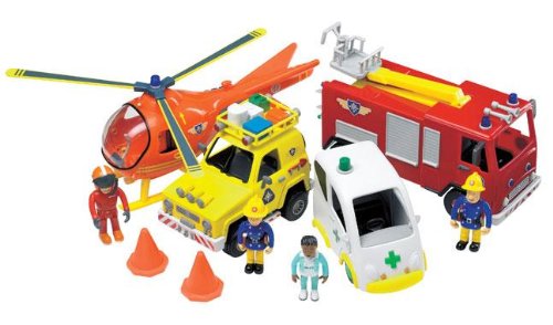 Childrens Toyshop  Toys : Fireman Sam - Emergency Play Set