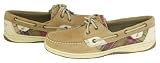 Sperry Top-Sider Women's Bluefish 2-Eye Nautical Shoes,Linen/Olive Plaid,8.5 M US