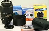 Nikon AF-S DX NIKKOR 55-300mm f/4.5-5.6G ED VR (5.5x) Lens kit with 2X tele ....
