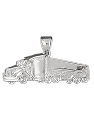 Clevereves 14K White Gold Pendant Automobile Style 8.5 - Gram(s)