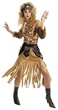 Adult and Teen Primal Queen Leopard Costume - Teen (Up to Size 9)
