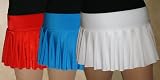 Pleated Mini Skirt Assorted Colors Sizes Petite to Queen Size