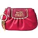 Coach Amanda Satin Mini Skinny in Magenta 42030
