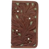 American West Lady Lace Small Address Book Checkbook Holder