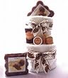Double Chocolate Layered Towel Cake