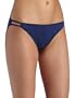 Vanity Fair Women's My Favorite Pants Illumination String Bikini, Admiral Navy, Size 7