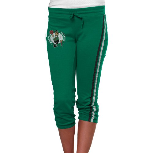 NBA Boston Celtics Ladies Clearly Fan Capri - Kelly Green (Medium)