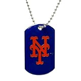 New York Mets - MLB Enameled Logo Dog Tag Necklace
