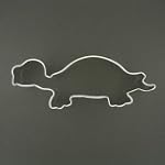 Turtle Metal Cookie Cutter for Birthday Party Favors / Scrapbooking Craft Stencil $1.50