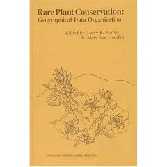 Rare Plant Conservation: Geographical Data Organization