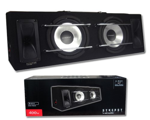 MA Audio Synergy Series SS26 400 Watt Dual 6.5" Car Sub Box Enclosure
