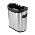 Polder Grocery Bag Trash Can Black