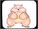 Decorated Mouse Pad with hamster