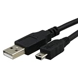 Buy 6ft USB Cable Mini-b 5-pin for Creative Labs Mp3 Players and More Gold by 1d4