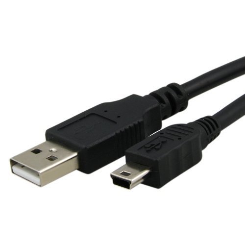 6ft USB Type A Male to Mini B (5 Pin) Male Cable