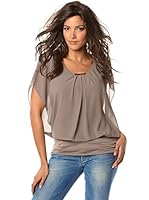 Bleu Marine Top Dana (Taupe)
