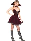 Plum Vampiress Costume Sorceress Sexy Classic Vampire Theatre Costumes