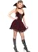 Plum Vampiress Costume Sorceress Sexy Classic Vampire Theatre Costumes