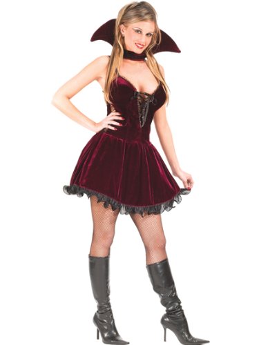 Plum Vampiress Costume Sorceress Sexy Classic Vampire Theatre Costumes