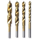 Dremel 4 Piece Brad Point Bit Set, Model 631