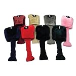 Form Fit Interchangeable Golf Headcovers Set - 3 pack