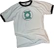 Green Lantern Distressed Logo Adult Ringer T-Shirt