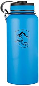 *CYBER MONDAY SALE!* Stainless Steel Water Bottle - Wide Mouth Bottle - Insulated Water Bottle - Double Walled - Vacuum Insulated - Water Bottle 32 oz