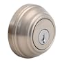 Kwikset 985 15 SMT CP Double Cylinder Deadbolt Featuring SmartKey, Satin Nickel