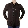 Armani Jeans brown striped shirt