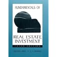 Fundamentals of Real Estate Investment by Austin Jaffe and C. F. Sirmans