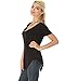 Lyss Loo Women's Madly Deep-V Neck Tunic Shirt Top