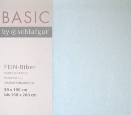 SCHLAFGUT Fein-Biber Spannbettlaken,