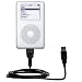 Classic Straight USB Cable for the Apple iPod 4G 40GB with Power Hot Sync and Charge capabilities - Gomadic Brand w/ TipExchange Technology