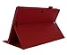 rooCASE ASUS MeMO Pad FHD 10 Case ME302C / ME301T - Dual View Multi Angle Stand Cover - Red