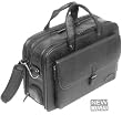 Bugatti Black Leather Briefcase Laptop