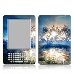 Bayou Sunset Design Protective Decal Skin Sticker for Amazon Kindle 2 E-Book Reader (2nd Gen)