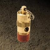 VIAIR VIAIR-92155 Safety Valve - 155 PSI Hi-Temp Rated .25 Inch Male NPT