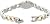 Bulova Women's 98V02 White Patterned Bracelet Watch from Bulova