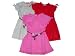 Little Girls' Peasant Dress with Crochet Trim and Macrame Belt