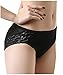 METWAY Women's 100% Mulberry New Silk L-Rise Lace Panties