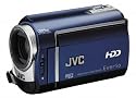 JVC - GZ-MG330A - Caméscope numérique hybride - disque dur 30 Go et mémoire flash - zoom optique 35x - bleu