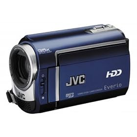 JVC GZ-MG330A Slim HDD/microSD Hybrid Camcorder With Konica Minolta Lens (35x Optical Zoom)